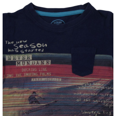 Kurzarmshirt - Losan - 98 cm (3 Jahre) – Secondhand-Babykleidung/-Kinderkleidung von Losan – Les Ptits Potes