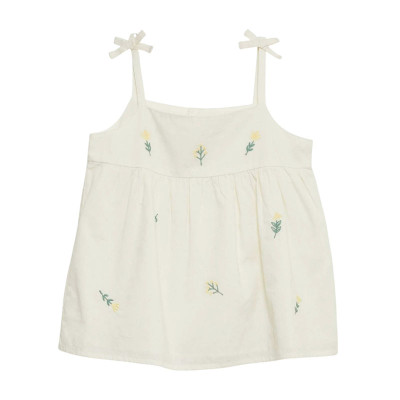 Blouse met korte mouwen - 98 cm (3 jaar) – Tweedehands baby- en kinderkleding van  – Les Ptits Potes