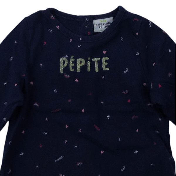 T-shirt met lange mouwen - Tape à l'Oeil - 6 maanden – Tweedehands baby- en kinderkleding van Tape à l'Oeil – Les Ptits Potes
