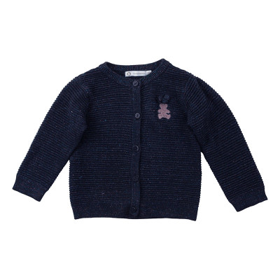 Gilet pailleté - LULU CASTAGNETTE - 12 mois
