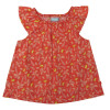 Blouse met korte mouwen - Okaidi-Obaibi - 80 cm (18 maanden) – Tweedehands baby- en kinderkleding van Okaidi-Obaibi – Les Pti