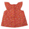 Blouse met korte mouwen - Okaidi-Obaibi - 80 cm (18 maanden) – Tweedehands baby- en kinderkleding van Okaidi-Obaibi – Les Pti