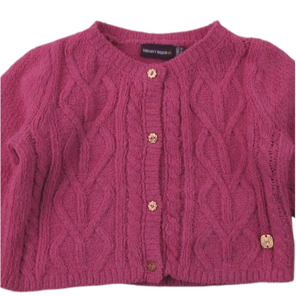 Vest - Sergent Major - 74 cm (12 maanden) – Tweedehands baby- en kinderkleding van Sergent Major – Les Ptits Potes