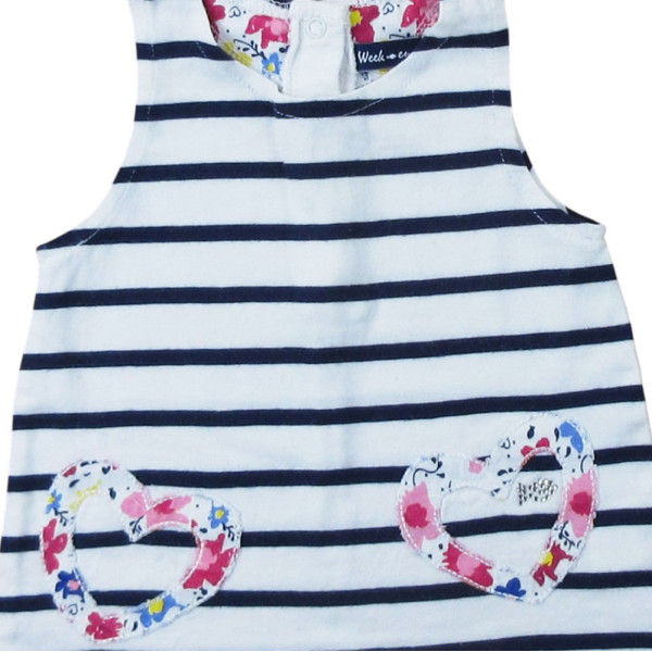Jurk - Week-end à la mer - 6 maanden – Tweedehands baby- en kinderkleding van Week-end à la mer – Les Ptits Potes