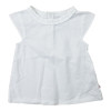 Blouse met korte mouwen - Okaidi-Obaibi - 80 cm (18 maanden) – Tweedehands baby- en kinderkleding van Okaidi-Obaibi – Les Pti