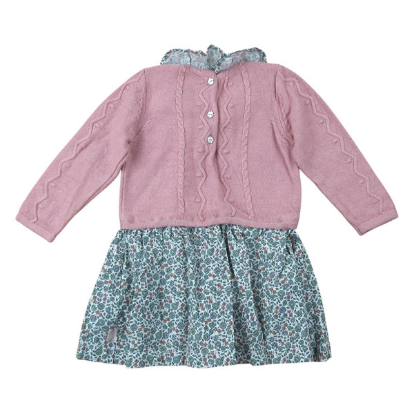 Jurk - Sergent Major - 74 cm (12 maanden) – Tweedehands baby- en kinderkleding van Sergent Major – Les Ptits Potes