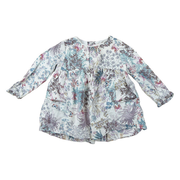 Kleid - Zara - 6-9 Monate 74 cm – Secondhand-Babykleidung/-Kinderkleidung von Zara – Les Ptits Potes