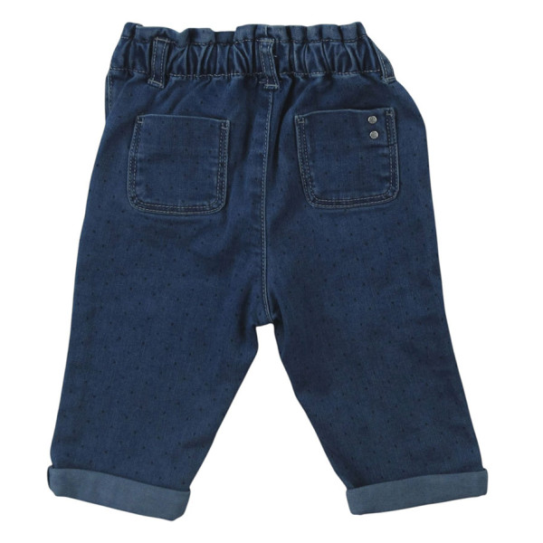 Jeans - Okaidi-Obaibi - 74 cm (12 Monate) – Secondhand-Babykleidung/-Kinderkleidung von Okaidi-Obaibi – Les Ptits Potes