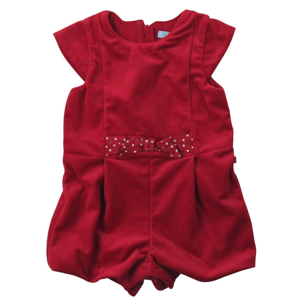 Kurzer Overall - Okaidi-Obaibi - 80 cm (18 Monate) – Secondhand-Babykleidung/-Kinderkleidung von Okaidi-Obaibi – Les Ptits Po