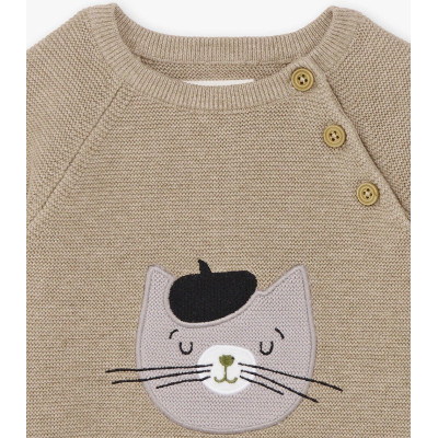 Pullover - Sergent Major - 80 cm (18 Monate) – Secondhand-Babykleidung/-Kinderkleidung von Sergent Major – Les Ptits Potes