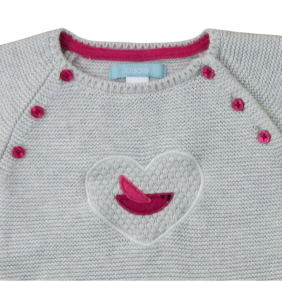 Jurk - Okaidi-Obaibi - 68 cm (6 maanden) – Tweedehands baby- en kinderkleding van Okaidi-Obaibi – Les Ptits Potes