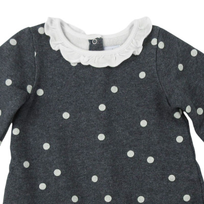 Jurk - Petit bateau - 81 cm (18 maanden) – Tweedehands baby- en kinderkleding van Petit bateau – Les Ptits Potes