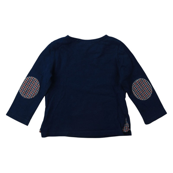 Langarmshirt - Sergent Major - 74 cm (12 Monate) – Secondhand-Babykleidung/-Kinderkleidung von Sergent Major – Les Ptits Pote