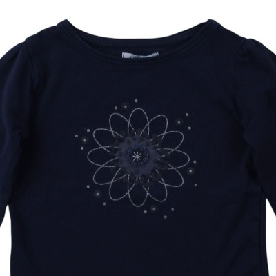 T-shirt met lange mouwen - Okaidi-Obaibi - 104 cm (4 jaar) – Tweedehands baby- en kinderkleding van Okaidi-Obaibi – Les Ptits