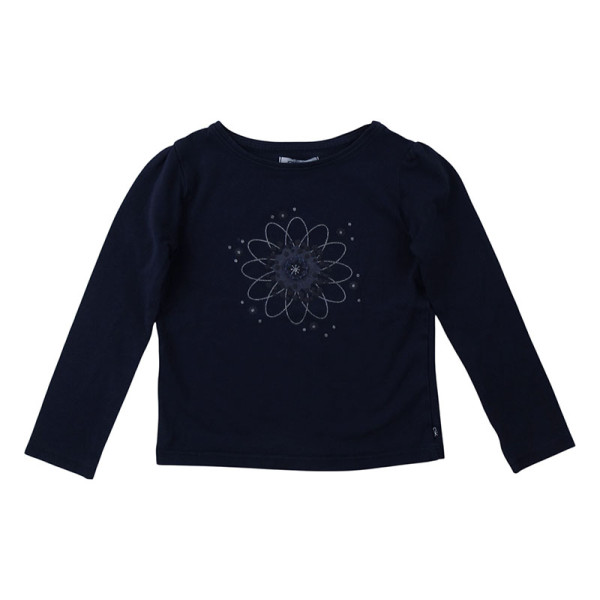 T-shirt met lange mouwen - Okaidi-Obaibi - 104 cm (4 jaar) – Tweedehands baby- en kinderkleding van Okaidi-Obaibi – Les Ptits