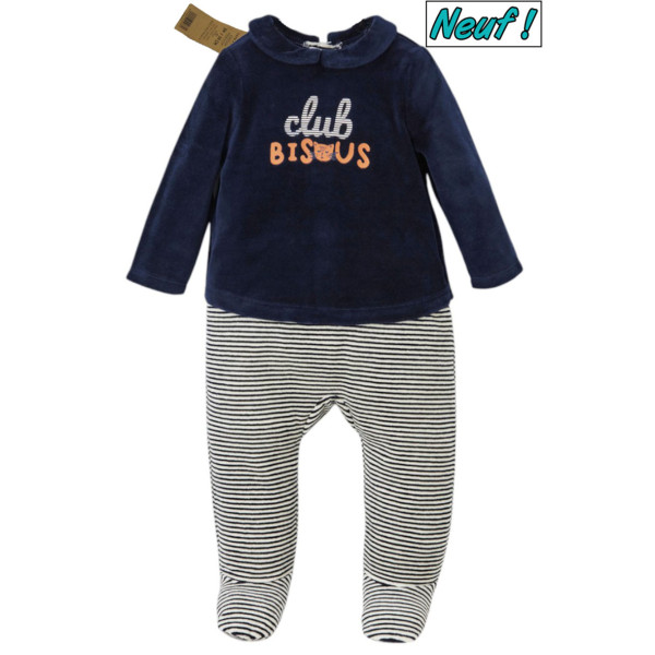 Pyjama - Tape à l'Oeil - 59 cm (3 Monate) – Secondhand-Babykleidung/-Kinderkleidung von Tape à l'Oeil – Les Ptits Potes