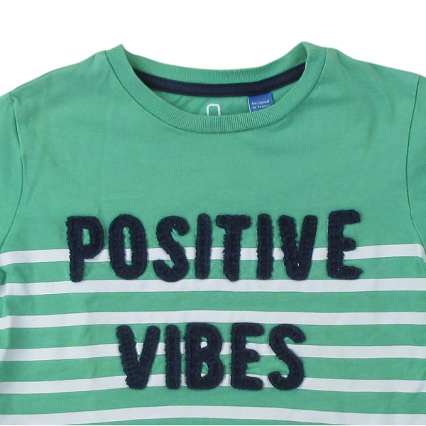 Kurzarmshirt - Okaidi-Obaibi - 102 cm (4 Jahre) – Secondhand-Babykleidung/-Kinderkleidung von Okaidi-Obaibi – Les Ptits Potes