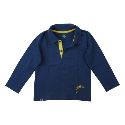 Polo met lange mouwen - Grain de blé - 2 jaar