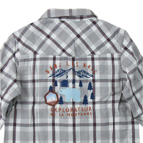 Hemd mit langen Ärmeln - Sergent Major - 98 cm (3 Jahre) – Secondhand-Babykleidung/-Kinderkleidung von Sergent Major – Les Pt
