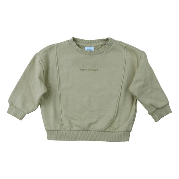 Sweater - Zara - 9-12 maanden 80 cm – Tweedehands baby- en kinderkleding van Zara – Les Ptits Potes