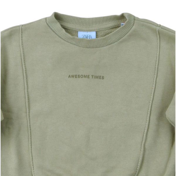 Sweater - Zara - 9-12 maanden 80 cm – Tweedehands baby- en kinderkleding van Zara – Les Ptits Potes