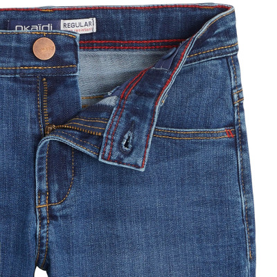 Jeans - Okaidi-Obaibi - 116 cm (6 Jahre) – Secondhand-Babykleidung/-Kinderkleidung von Okaidi-Obaibi – Les Ptits Potes