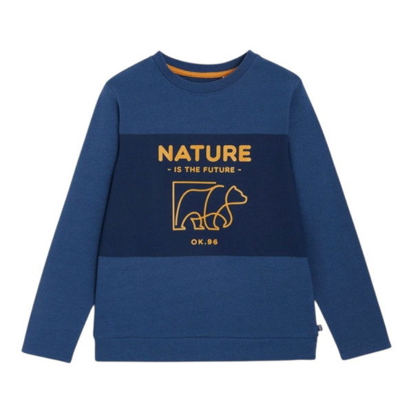 T-shirt met lange mouwen - Okaidi-Obaibi - 116 cm (6 jaar) – Tweedehands baby- en kinderkleding van Okaidi-Obaibi – Les Ptits
