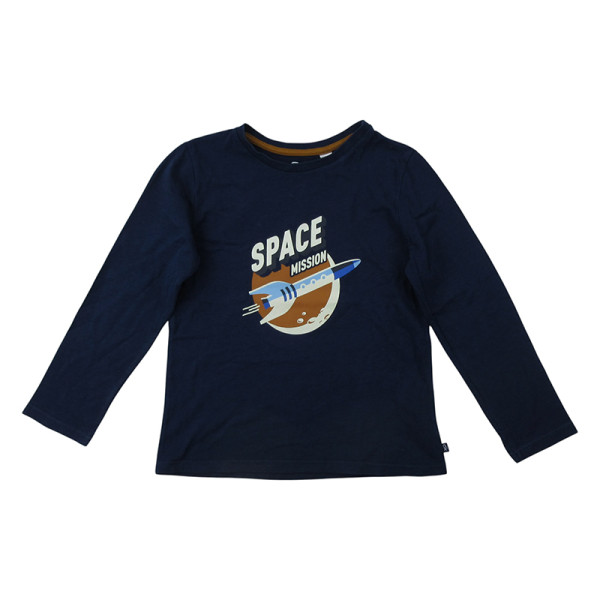 Langarmshirt - Okaidi-Obaibi - 110 cm (5 Jahre) – Secondhand-Babykleidung/-Kinderkleidung von Okaidi-Obaibi – Les Ptits Potes