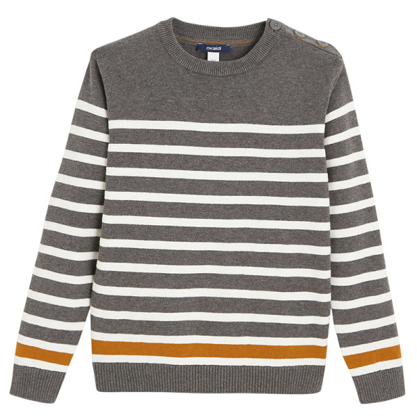 Trui - Okaidi-Obaibi - 116 cm (6 jaar) – Tweedehands baby- en kinderkleding van Okaidi-Obaibi – Les Ptits Potes