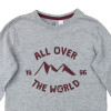 T-shirt met lange mouwen - Okaidi-Obaibi - 116 cm (6 jaar) – Tweedehands baby- en kinderkleding van Okaidi-Obaibi – Les Ptits
