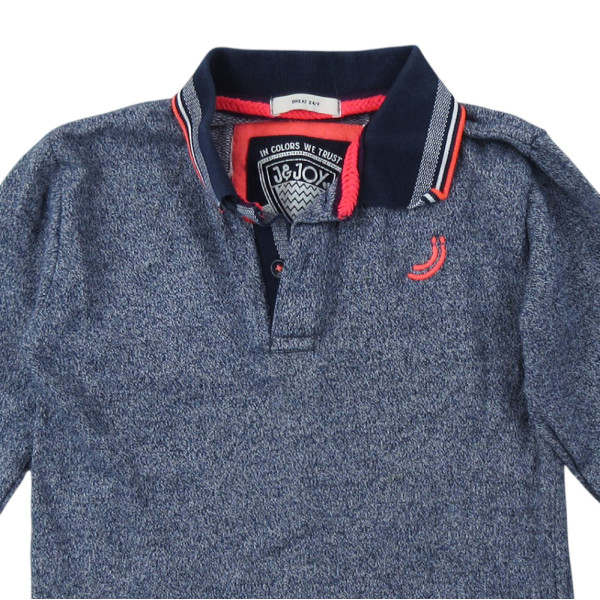 Langarmpoloshirt - J&Joy - 116 cm (6 Jahre) – Secondhand-Babykleidung/-Kinderkleidung von J&Joy – Les Ptits Potes