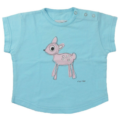 Kurzarm-T-Shirt - Filou & Friends - 3 Monate 62 cm