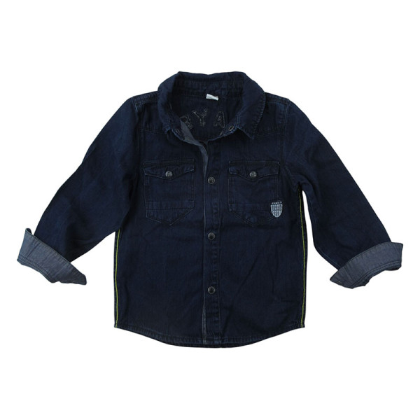 Hemd mit langen Ärmeln - Name it - 3-4 Jahre 104 cm – Secondhand-Babykleidung/-Kinderkleidung von Name it – Les Ptits Potes