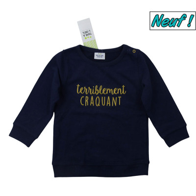 Sweat neuf - TAPE A L'OEIL - 18 mois