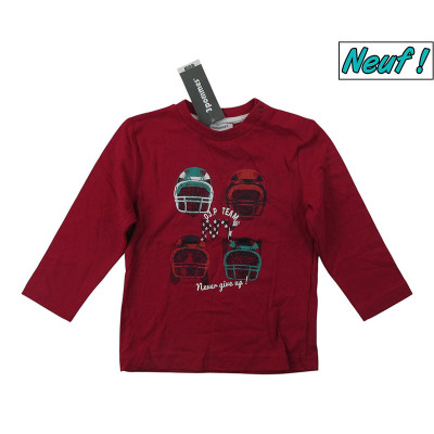 Langarmshirt - 3 pommes - 80 cm (12 Monate)