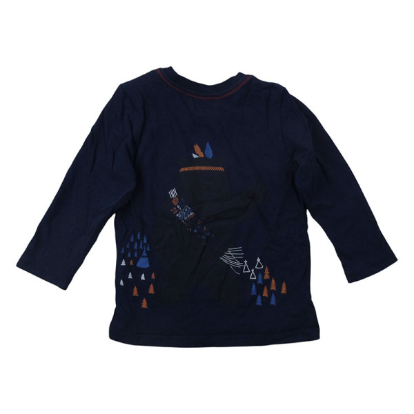 T-shirt met lange mouwen - Catimini - 18 maanden – Tweedehands baby- en kinderkleding van Catimini – Les Ptits Potes