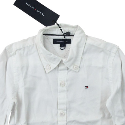 Hemd mit langen Ärmeln - Tommy Hilfiger - 80 cm (12 Monate) – Secondhand-Babykleidung/-Kinderkleidung von Tommy Hilfiger – Le