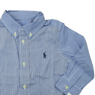 Hemd mit langen Ärmeln - Ralph Lauren - 18 Monate – Secondhand-Babykleidung/-Kinderkleidung von Ralph Lauren – Les Ptits Pote