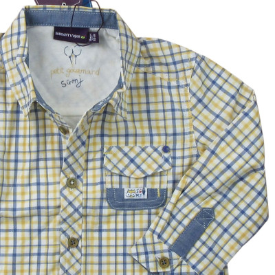 Hemd mit langen Ärmeln - Sergent Major - 18 Monate – Secondhand-Babykleidung/-Kinderkleidung von Sergent Major – Les Ptits Po