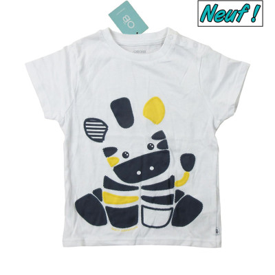 T-Shirt neuf - OBAÏBI - 18 mois
