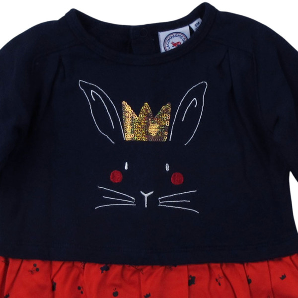 Jurk - La compagnie des petits - 67 cm (6 maanden) – Tweedehands baby- en kinderkleding van La compagnie des petits – Les Pti