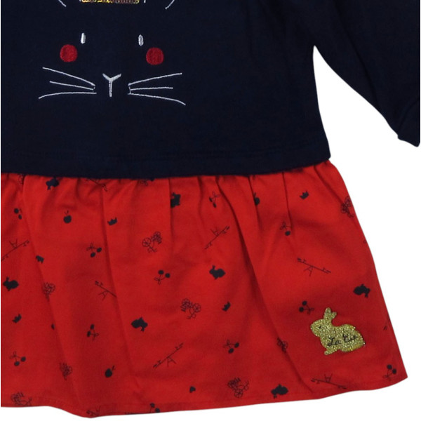 Jurk - La compagnie des petits - 67 cm (6 maanden) – Tweedehands baby- en kinderkleding van La compagnie des petits – Les Pti