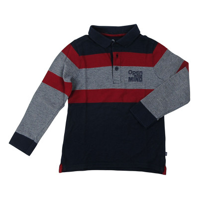 Polo met lange mouwen - Okaidi-Obaibi - 116 cm (6 jaar)