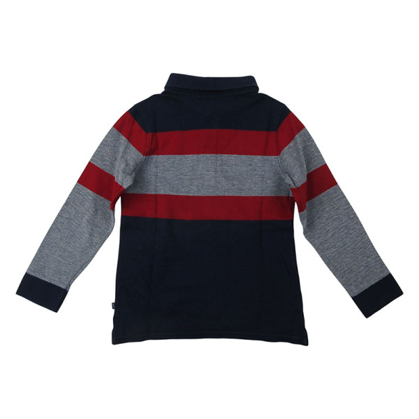 Polo met lange mouwen - Okaidi-Obaibi - 116 cm (6 jaar) – Tweedehands baby- en kinderkleding van Okaidi-Obaibi – Les Ptits Po