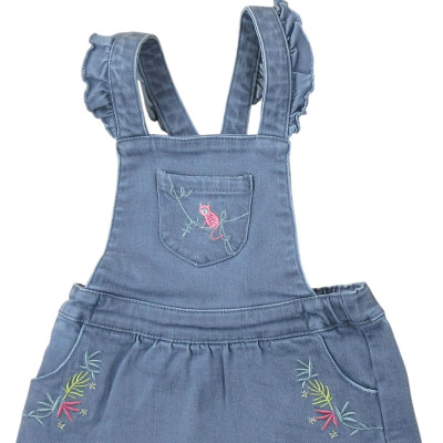 Robe en jean - COMPAGNIE DES PETITS - 12 mois – Vêtement d’occasion bébé/enfant La compagnie des petits – Les Ptits Potes