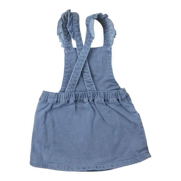 Robe en jean - COMPAGNIE DES PETITS - 12 mois – Vêtement d’occasion bébé/enfant La compagnie des petits – Les Ptits Potes