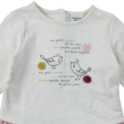 Jurk - Tape à l'Oeil - 74 cm (12 maanden) – Tweedehands baby- en kinderkleding van Tape à l'Oeil – Les Ptits Potes