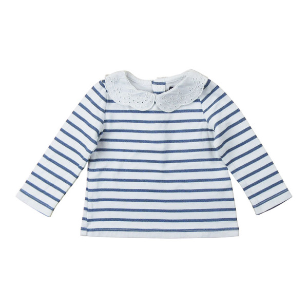 Langarmshirt - Sergent Major - 74 cm (12 Monate) – Secondhand-Babykleidung/-Kinderkleidung von Sergent Major – Les Ptits Pote