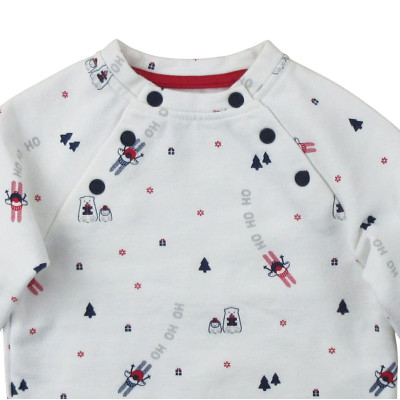 Sweatshirt - Okaidi-Obaibi - 68 cm (6 Monate) – Secondhand-Babykleidung/-Kinderkleidung von Okaidi-Obaibi – Les Ptits Potes