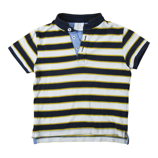 T-shirt met korte mouwen - Zara - 4-5 jaar 104-110 cm – Tweedehands baby- en kinderkleding van Zara – Les Ptits Potes